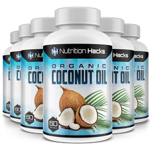 Organic Zero Fat Coconut Oil - 6 Bottles