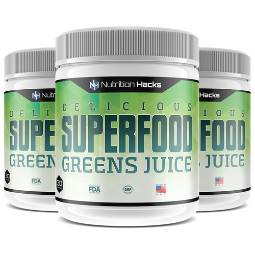 Superfood Greens Juice 3 Bottles